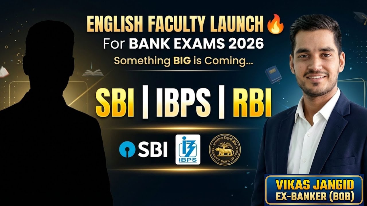 New English Faculty for 2026 BANK EXAM | THE BANKING BRAINS