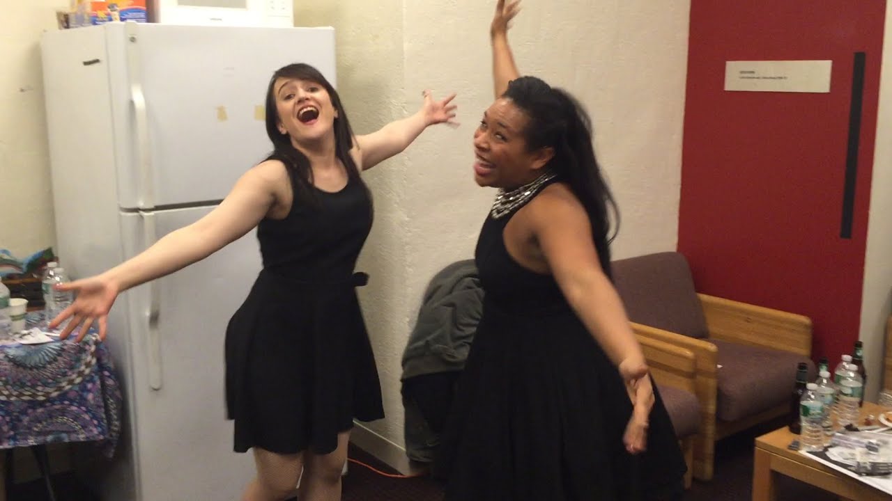 Backstage at 