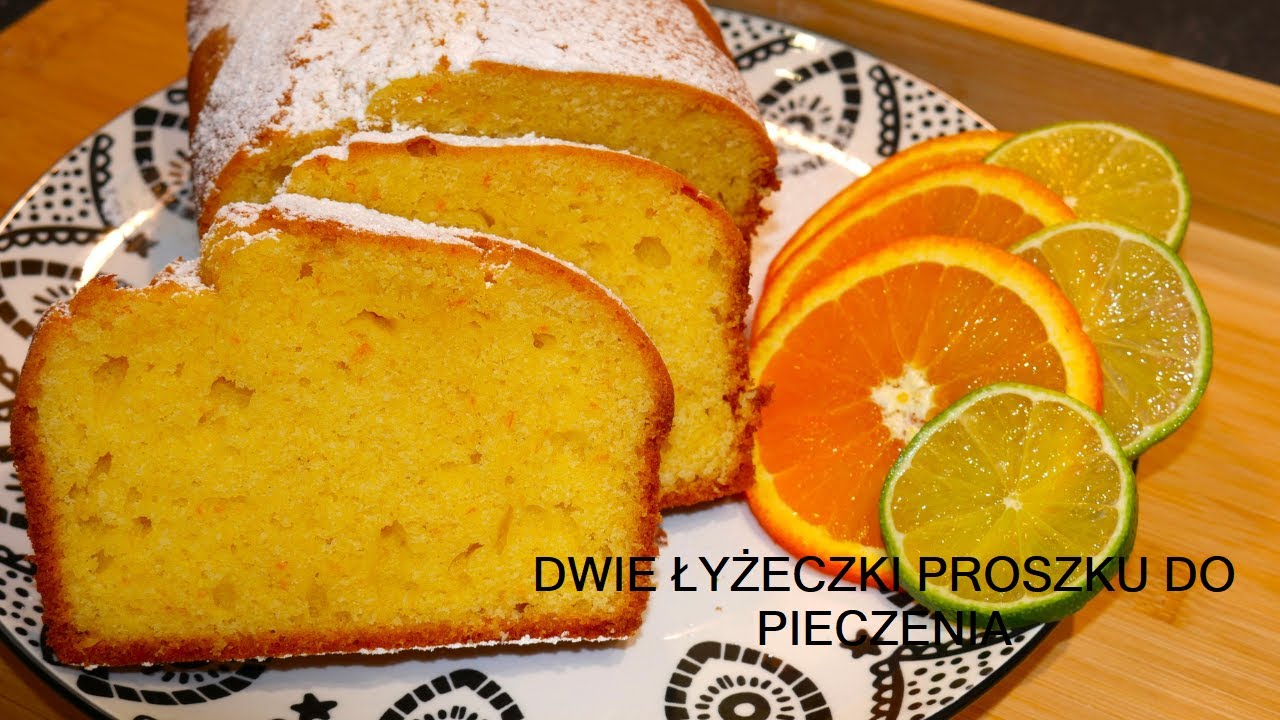 Ciasto pomarańczowe - w 10 minut, mięciutkie, wilgotne pyszne. Becia gotuje i poleca.