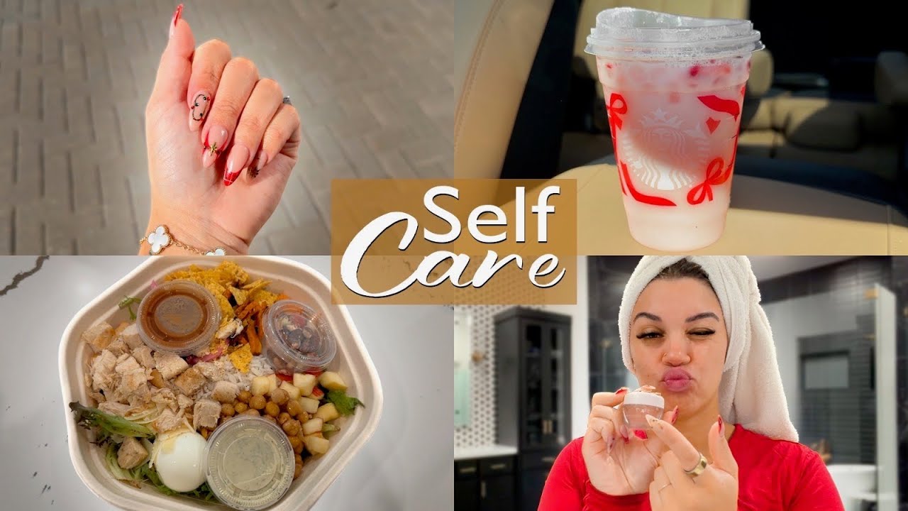 Self Care Day | Nails, Lashes, Cooking & Winding Down!