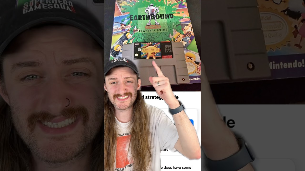 Earthbound Loose Cart and Manual