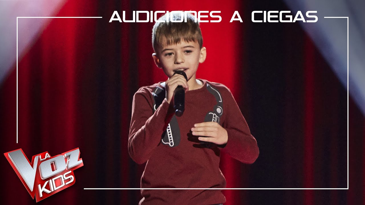 Jesús Civera canta 'Como mirarte' | Audiciones a ciegas | La Voz Kids Antena 3 2021