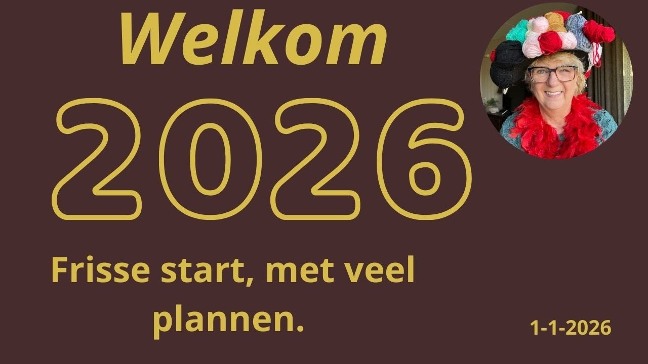 WELKOM OP 1-1-2026. IK LAAT ZIEN WAT IK IN DECEMBER GEBREID HEB