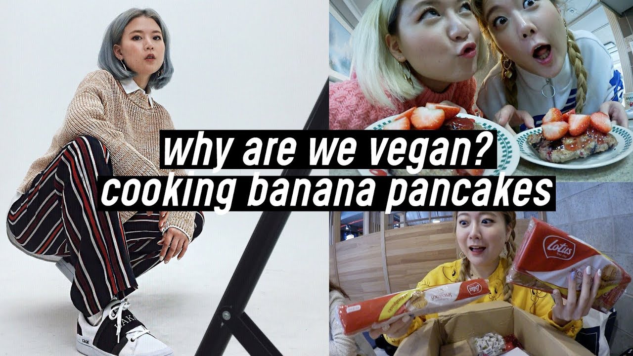 Why are We Vegan? Cooking Banana Oat Pancakes, Snacks from Qtees | DTV #86