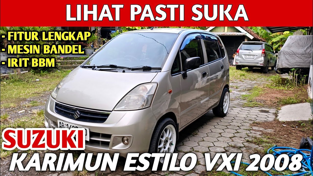 MOBIL MURAH TAPI BANYAK KELEBIHAN SUZUKI KARIMUN ESTILO VXI 2008