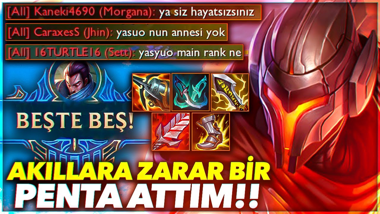 AĞZINIZ AÇIK KALACAK !! BÖYLE PENTA ZAMANLAMASI YOK YASUO @alihanlol | Ogün Demirci