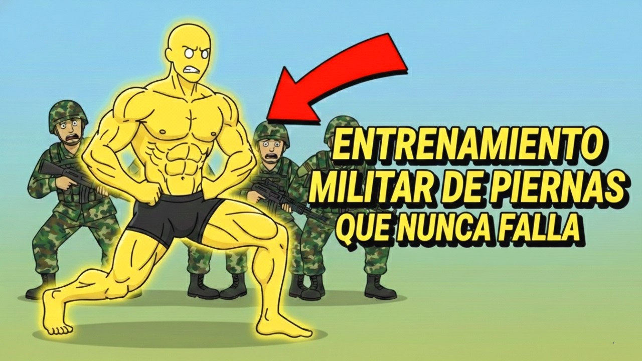 El Método MILITAR para Construir Piernas INQUEBRANTABLES