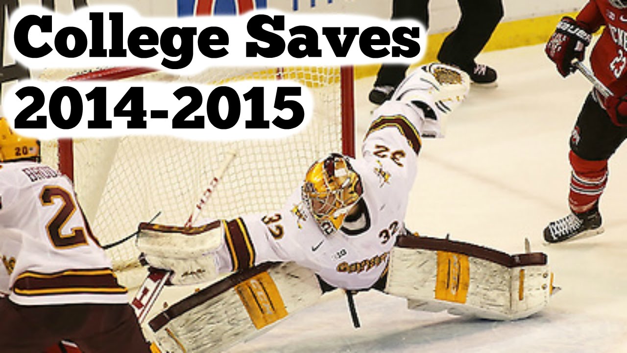Best College Hockey Saves 2014-2015