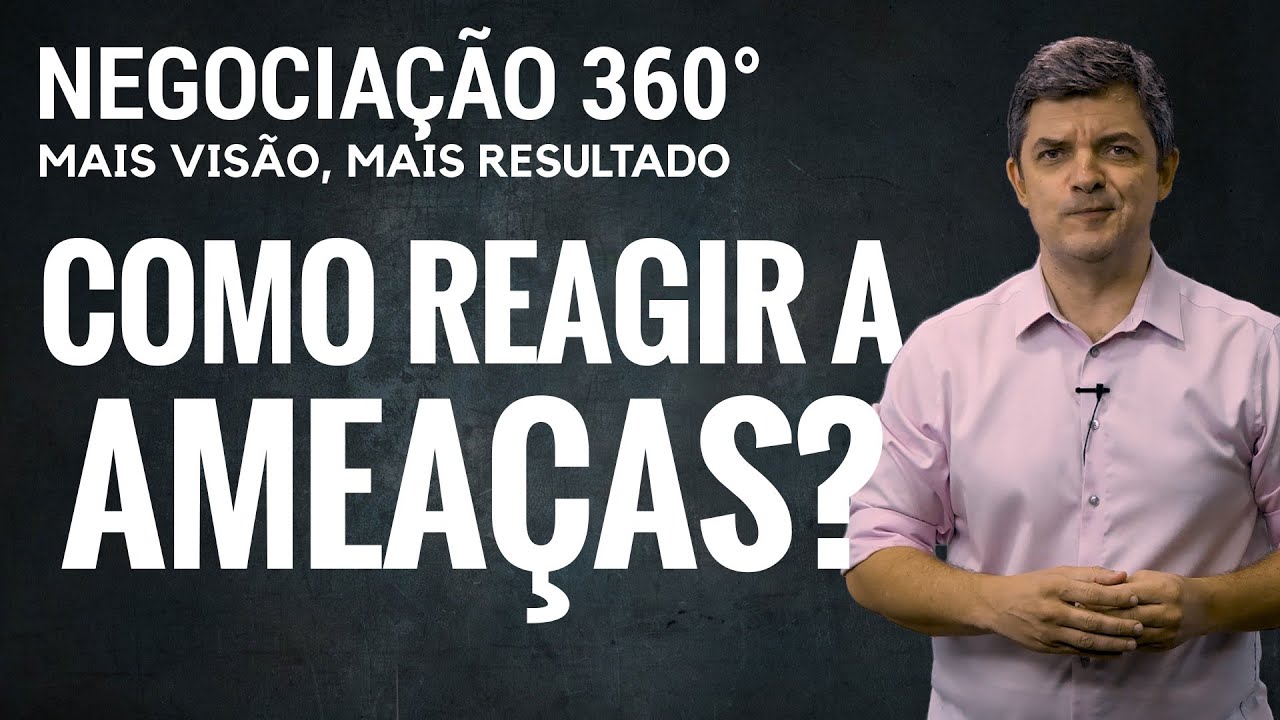 37. O que fazer quando alguém te Ameaça? | Negociação 360°