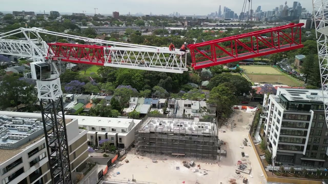 Coronation Property | Formation: Crane Installation at Lillian, Erskineville