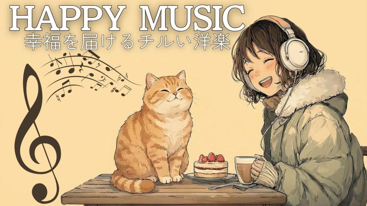 【洋楽playlist】自己肯定感が高まる朝のご褒美｜チル洋楽カフェ｜Morning/Study/Work/Relax/Cafe BGM