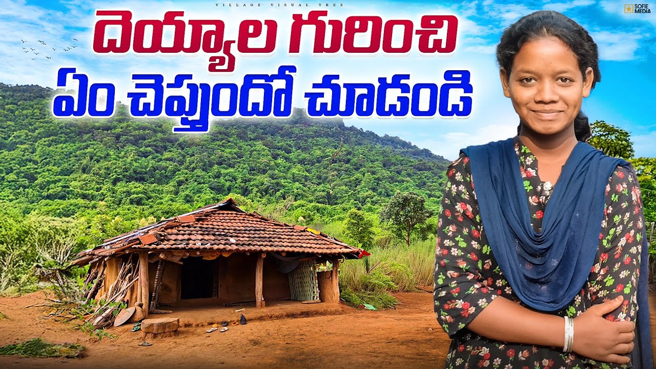 కొండల్లో చిన్న గిరిజన గ్రామం || tribal family in tribal village