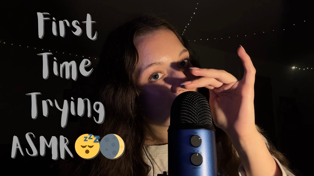 My First Time Trying ASMR 🎉 
