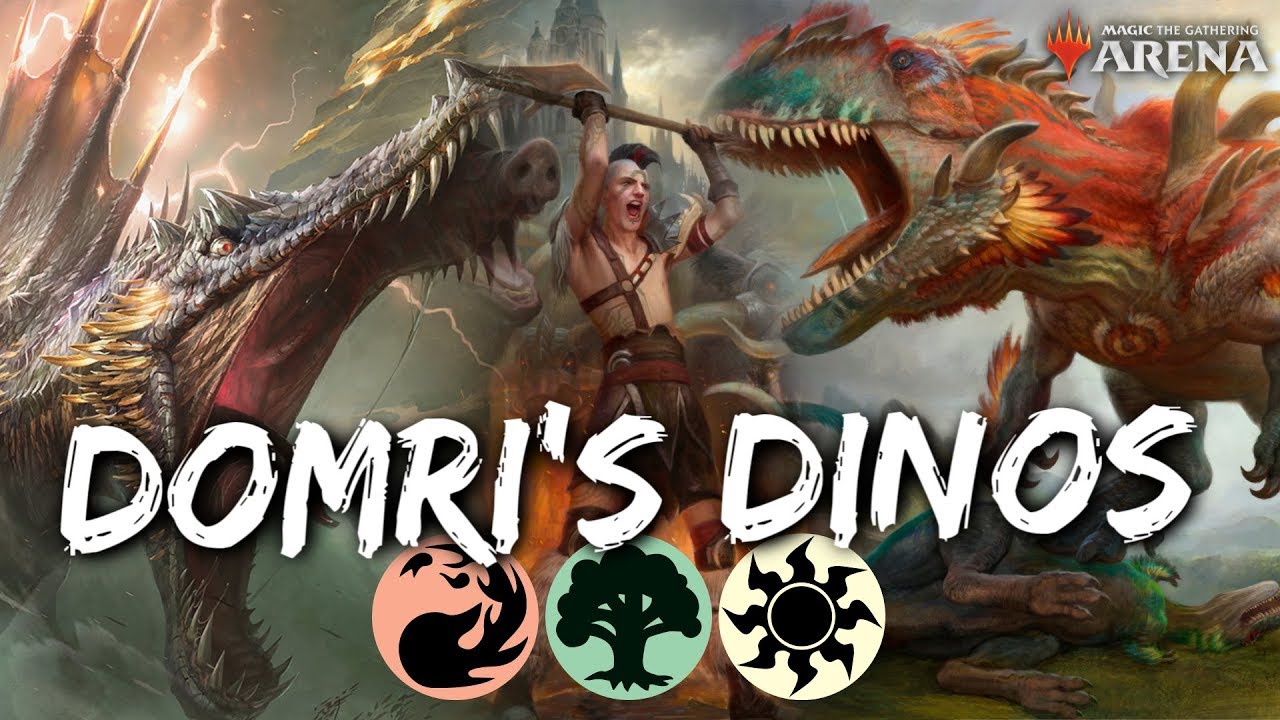 Динозавры Домри [MTG Arena] | Рампа для динозавров Ная и колода Домри в стандарте RNA