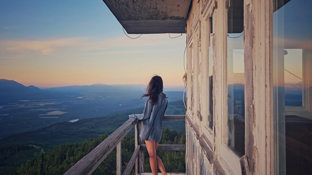solo overnight in abandoned fire lookout