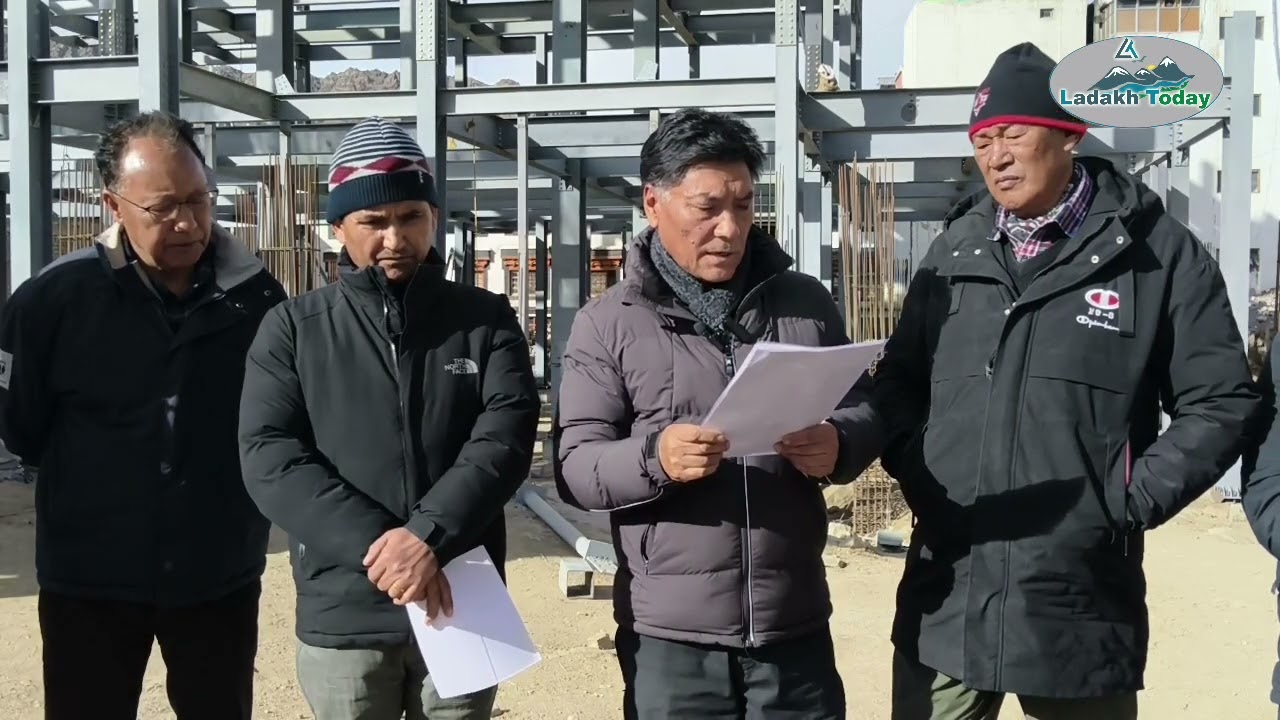 Press Conference by LBA Construction Committe 