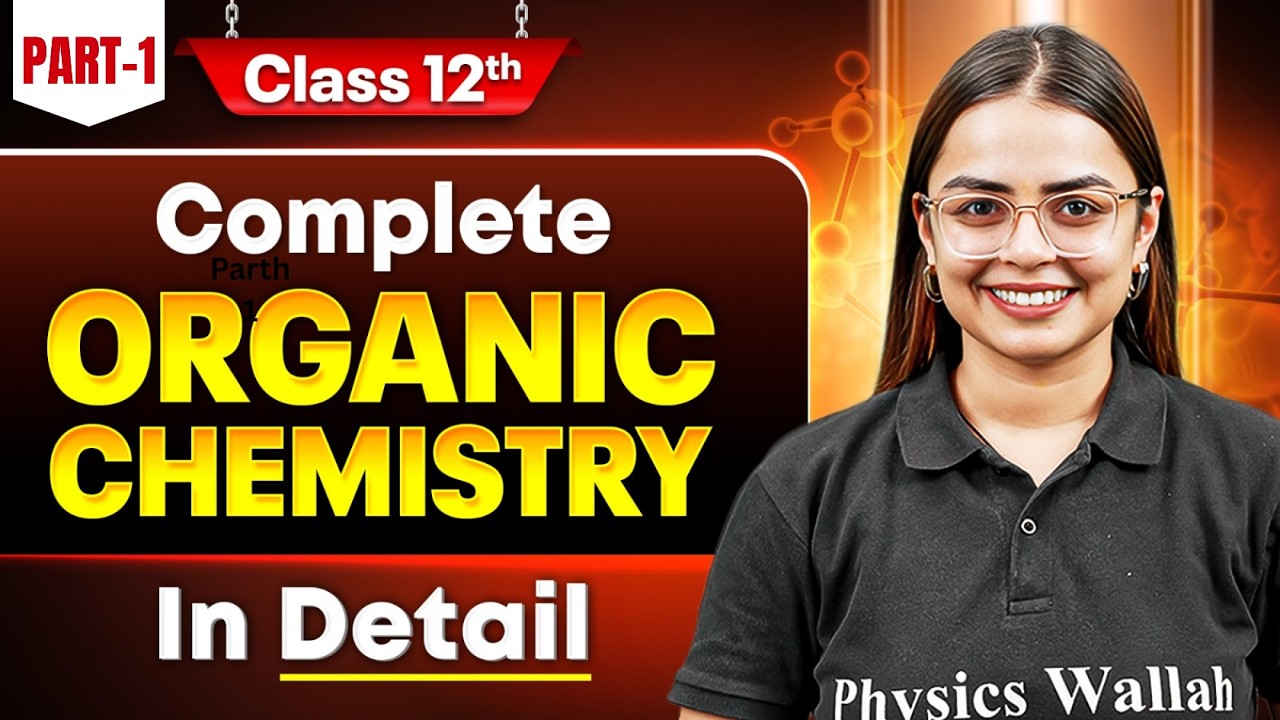 Class 12 Organic Chemistry Complete Revision ⚡ | Full Board Exam Prep 2026 | Shourya Ma'am