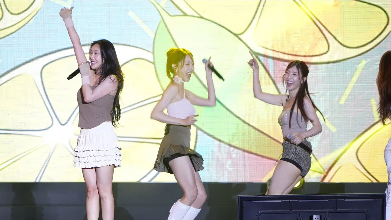 240928 BBGIRLS (브브걸) - 롤린 / 운전만해 / LEMONADE @ LG 드림 페스티벌 직캠 (Fullcam) #bbgirls #브브걸