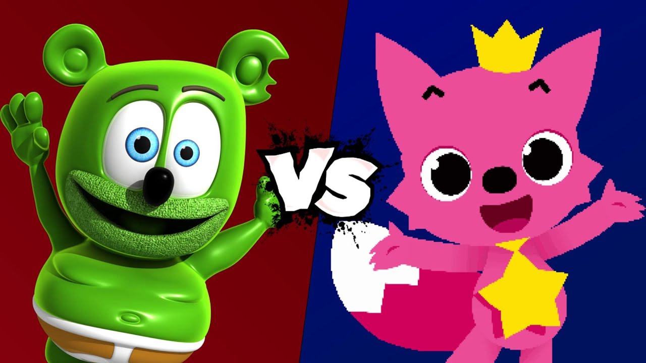 MUGEN Battle - Gummy Bear vs Pinkfong
