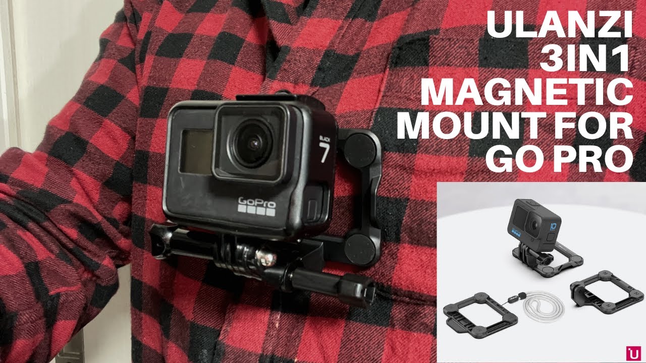 Ulanzi magnetic chest mount for GoPro 3 in 1-Chest Mount #Ulanzi #GoPro GREAT CHRISTMAS PRESENT