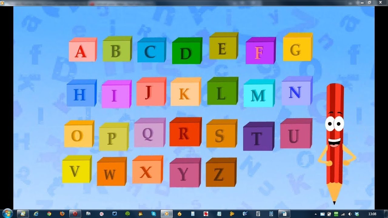 ABC Song For Children - NEW! - High Quality 1080p HD - Nursery Rhyme
