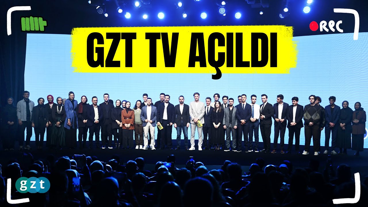 GZT TV yayın hayatına başladı 🎉