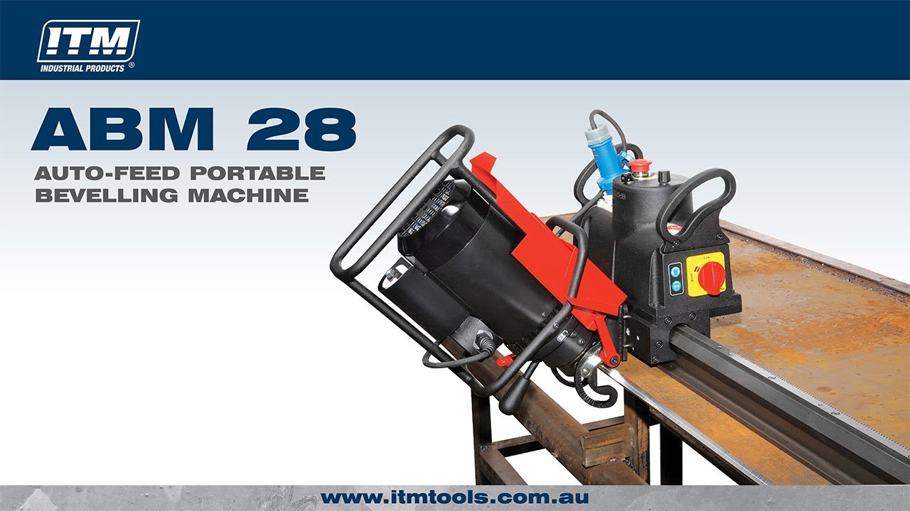 ABM28 Auto-Feed Portable Bevelling Machine