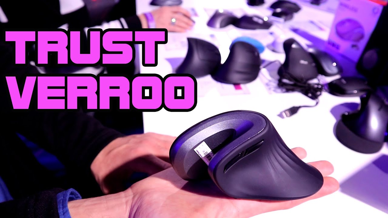 Новинки мышей TRUST ergonomic: Verro, Verto. Эргономичные мыши.