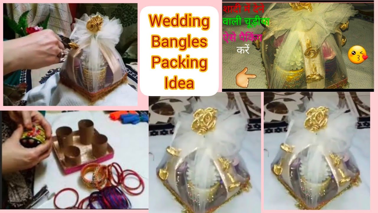 Wedding bangles//packing idea for wedding//Bangle palte.शादी में देने वाली चूड़ियाँ ऐसे पैकिंग करे!