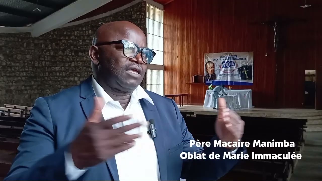 La devise des Oblatsn'est pas un slogan, selon le père Macaire Manimba, historien