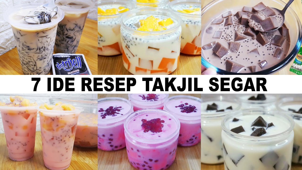 7 IDE RESEP TAKJIL SEGAR MUDAH BUATNYA !!