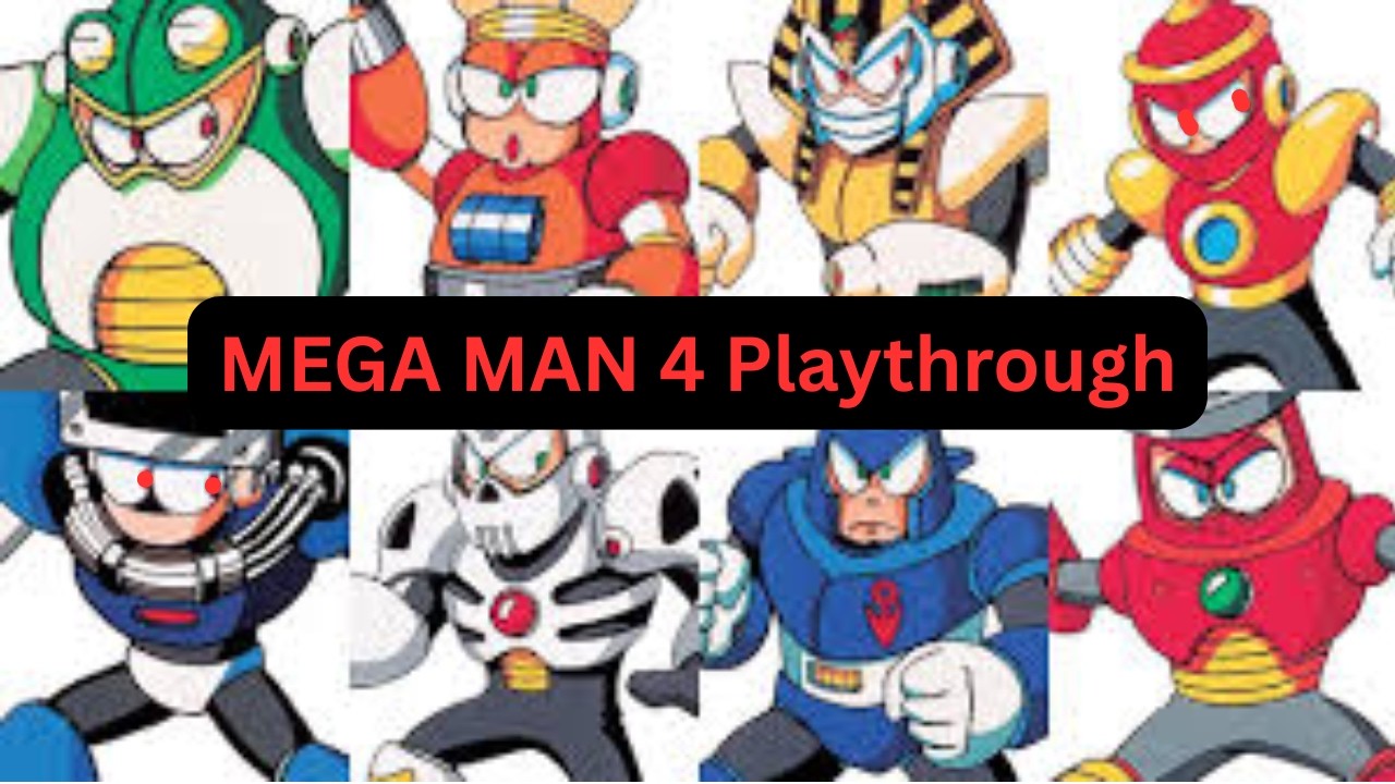 MEGA MAN  4 Full Playthrough