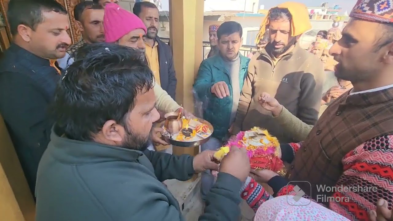 श्री राम कलश यात्रा ग्राम कांडो मे, भगवान श्रीराममंदिर निर्माण के उपलक्ष पर रथ यात्रा व अक्षत वितरण।