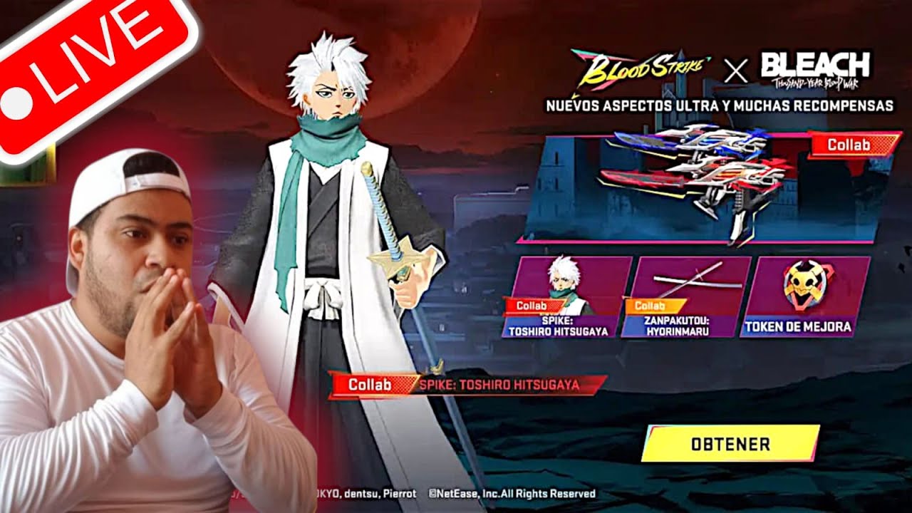 COMPRANDO COLAB BLEACHxBLOODSTRIKE #bloodstrike