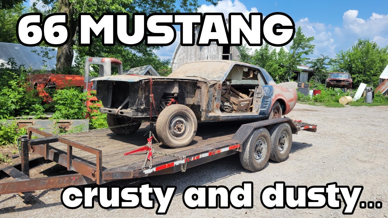 66 Mustang in a barn for 25 YEARS! Introducing the new project