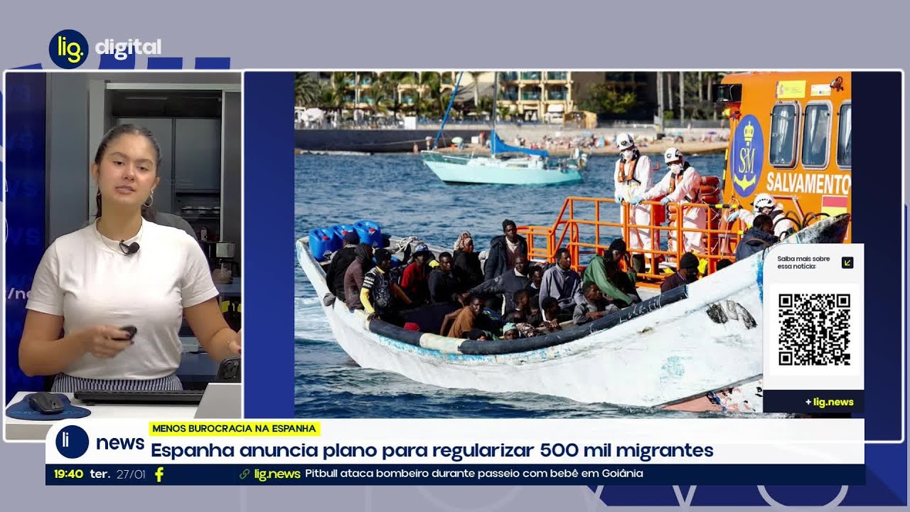 Espanha anuncia plano para regularizar 500 mil migrantes – 27/01/2026 – Lig News