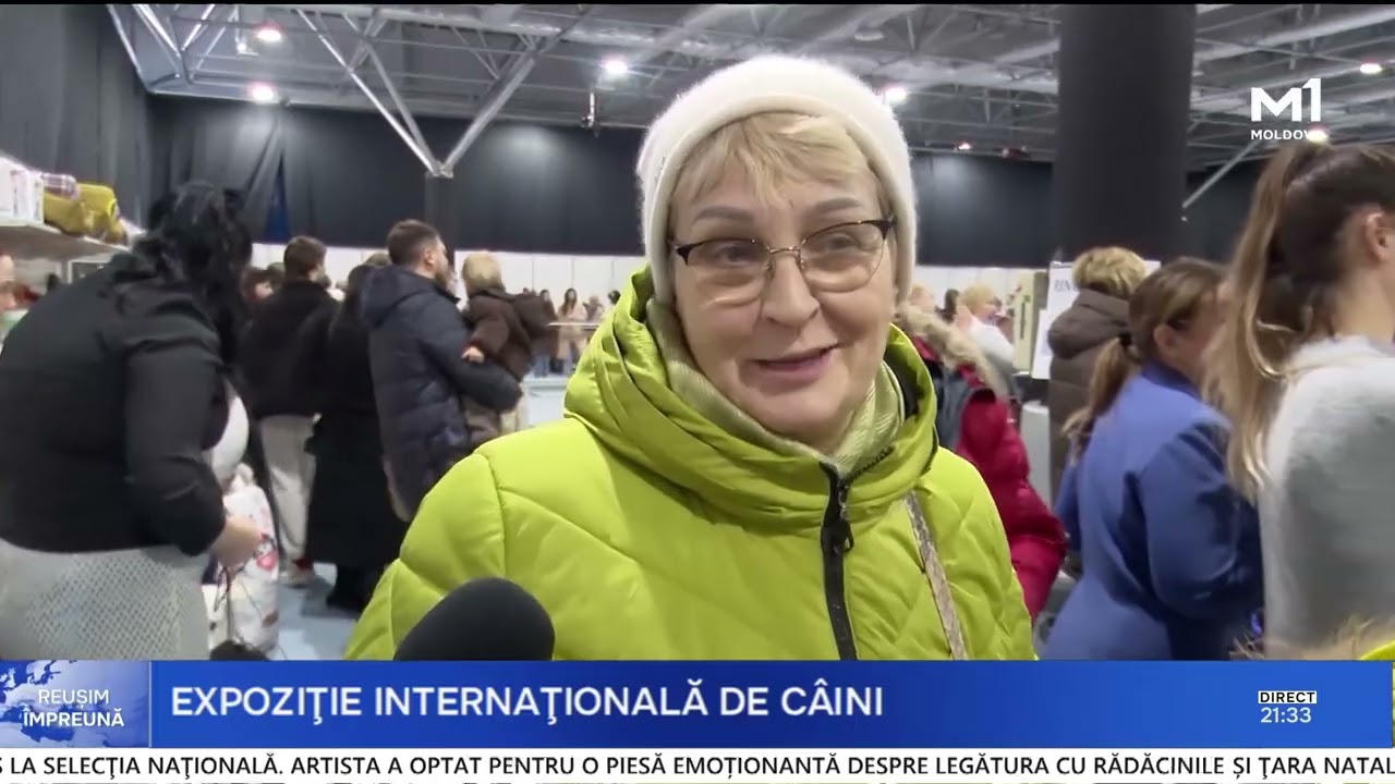 Expoziție internațională de câini: Peste 80 de rase din 17 țări, adunate la Chișinău