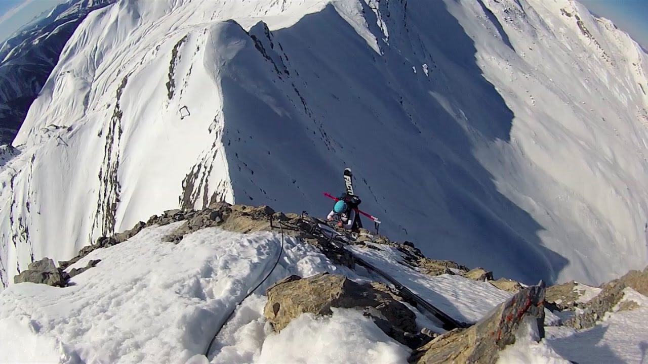 Val d'Allos : free ride depuis l'observatoire
