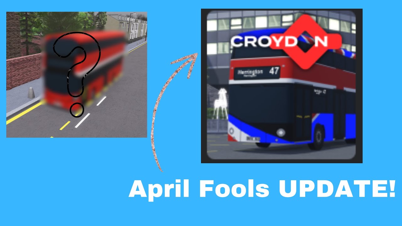 *NEW* April Fools update in Croydon Roblox!