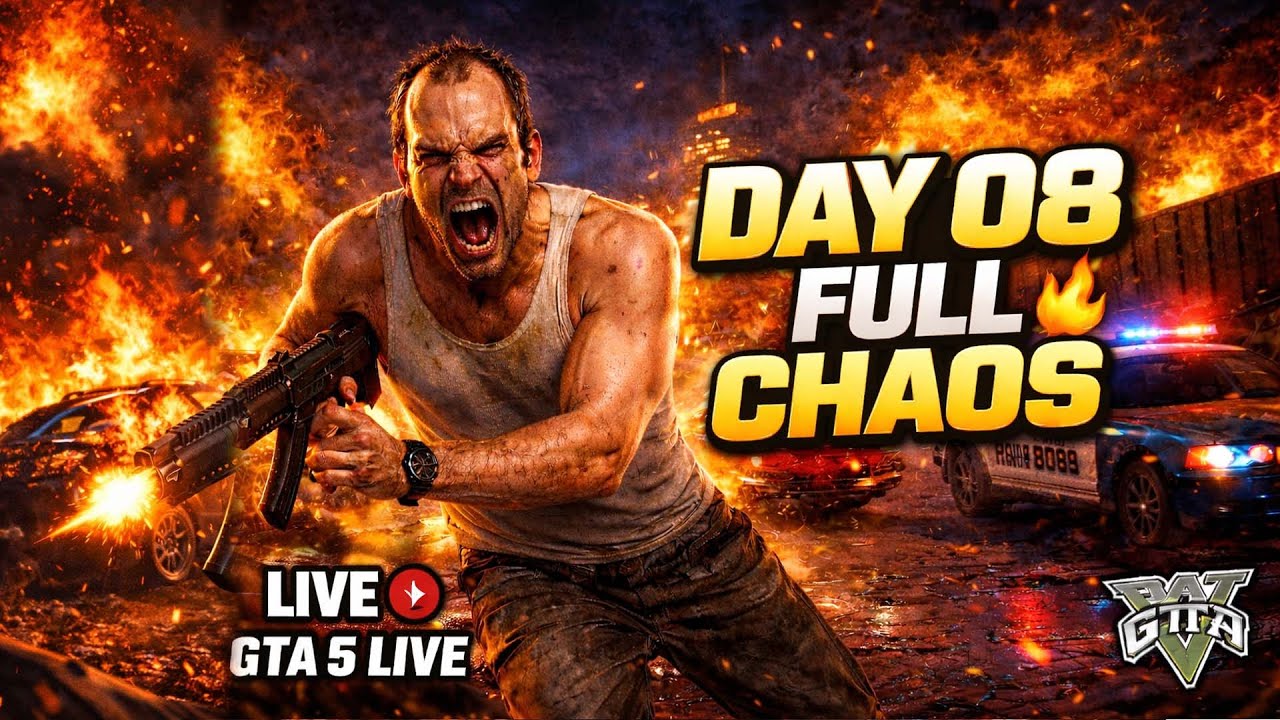 “DAY 08 🔥 GTA 5 LIVE | 60 Days Monetization Challenge – Trevor Full Action 😈” | #shorts