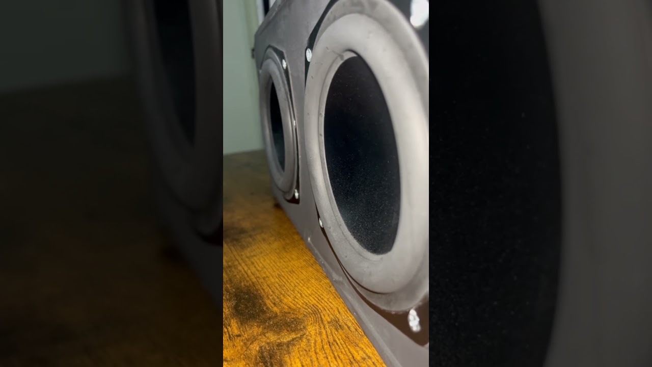 2 5 1/4 DAYTON AUDIO ND-140 4 OHM INSANE BASS!