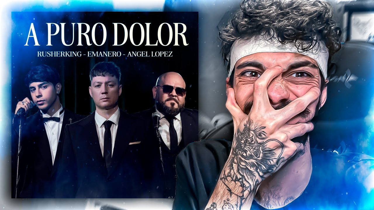 MI REACCIÓN a Emanero, Rusherking, Angel Lopez - A PURO DOLOR