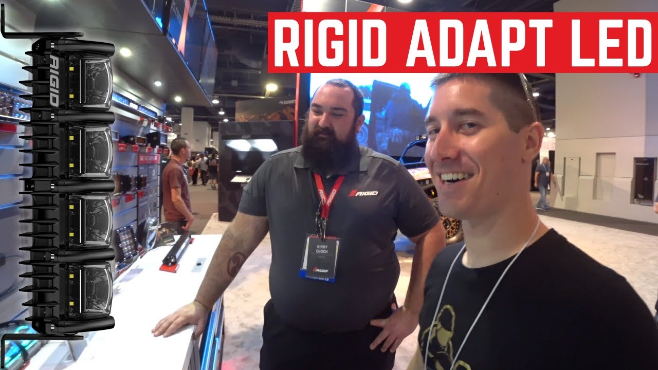 RIGID Adapt And Adapt E Series LED Light Bars At SEMA