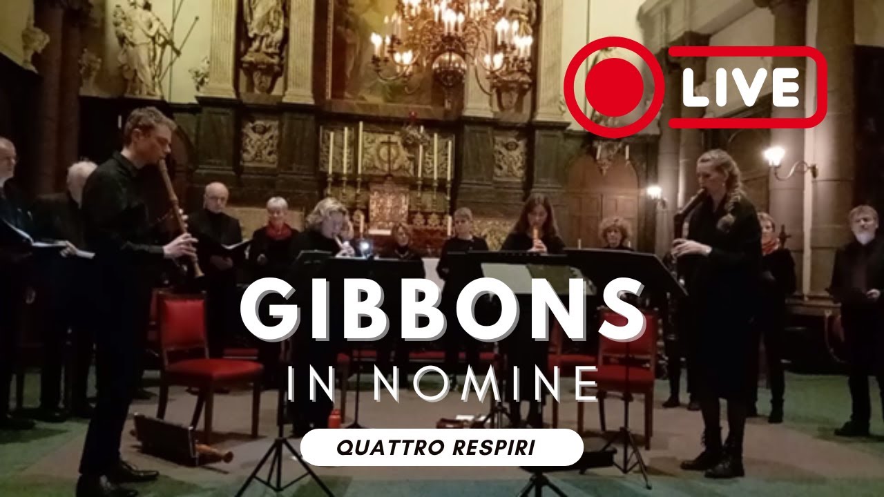 Orlando Gibbons | In Nomine | Quattro Respiri [LIVE]