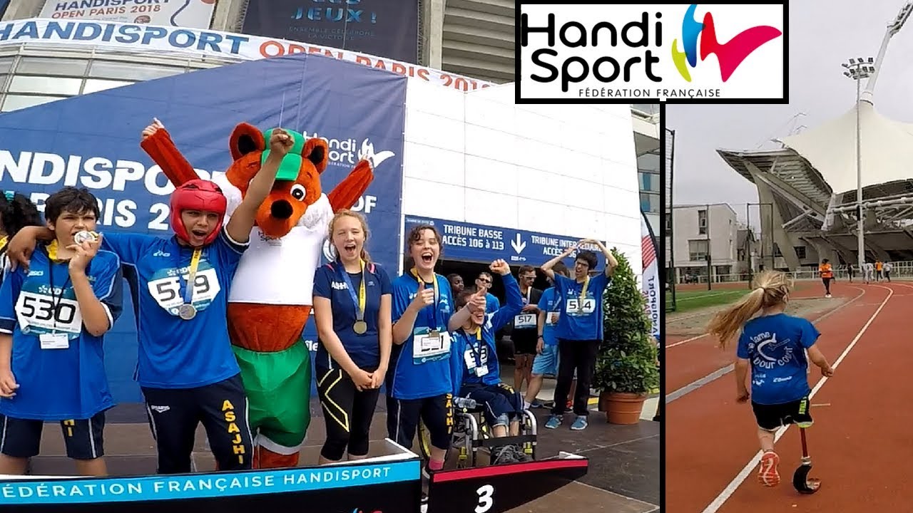 Handisport Open Paris 2018 ( Stade - Charléty )