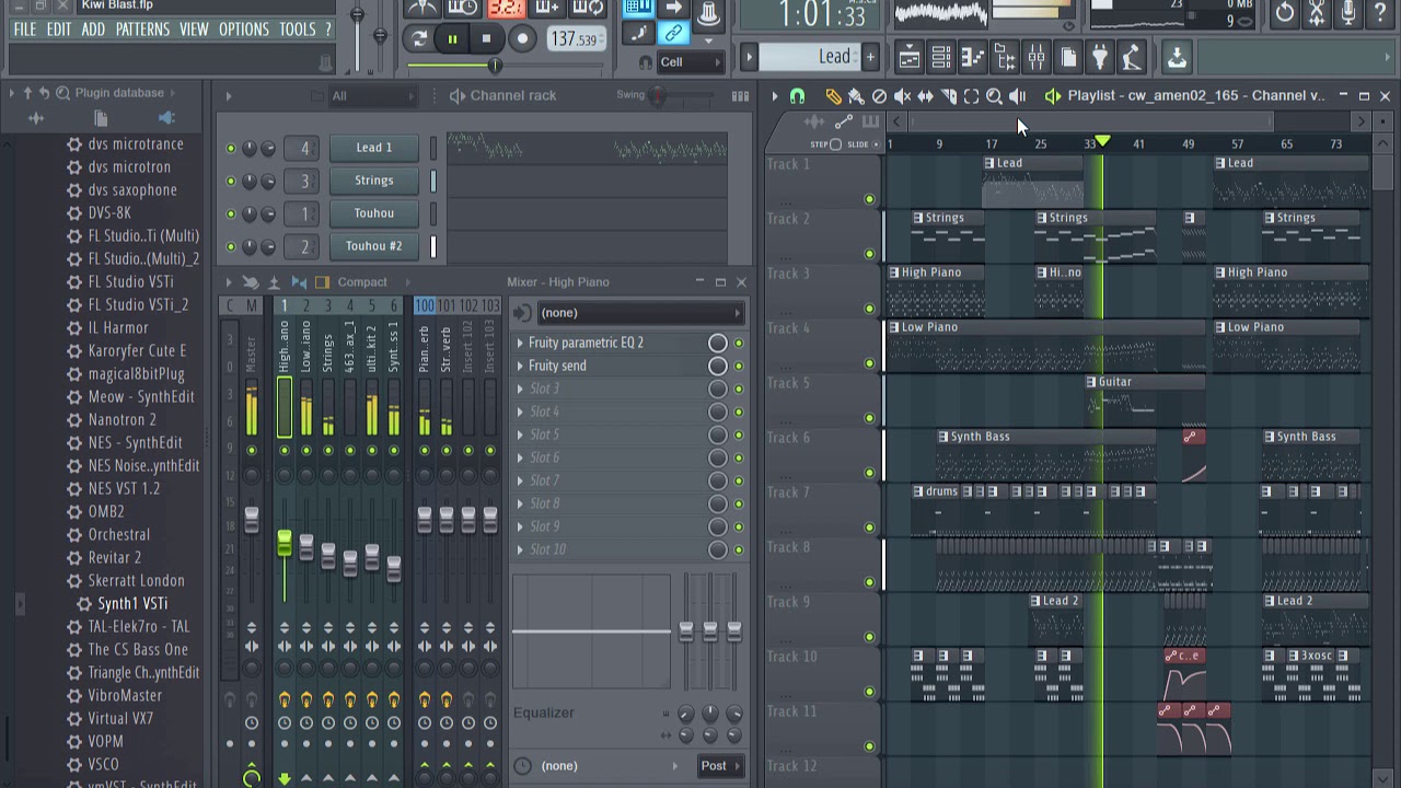 Kiwi Blast (By Toby Fox) FL. Studio 12 Recreation