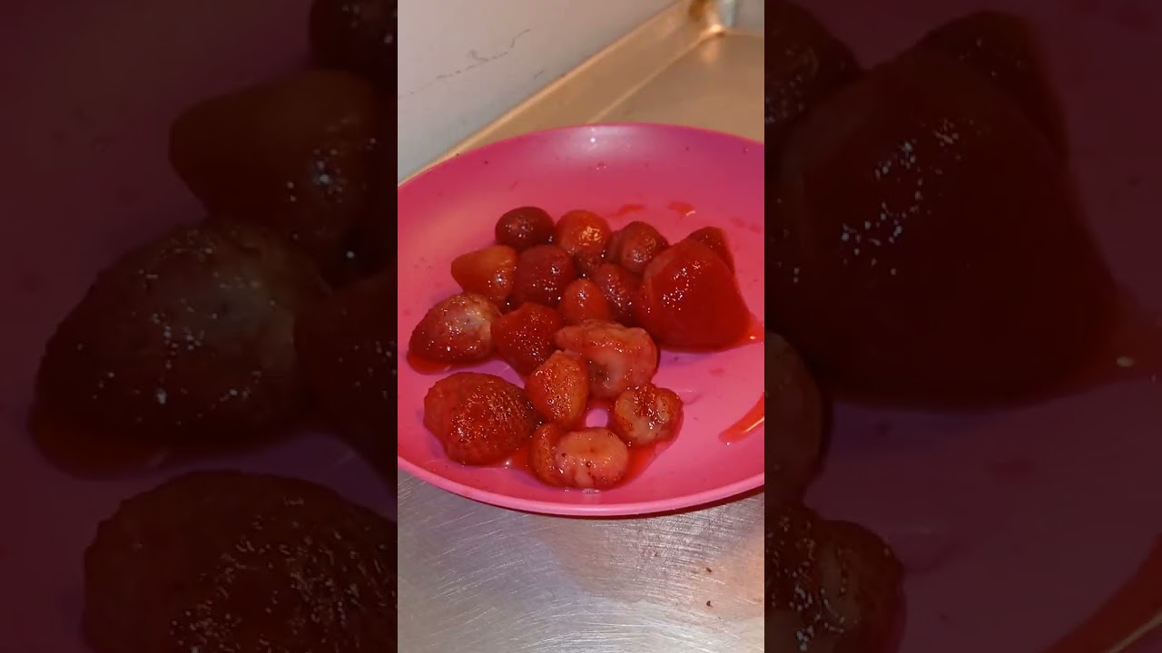 Strawberry Sauce 🍓 |Frozen Strawberries |Cheesecake |Dessert Topping 