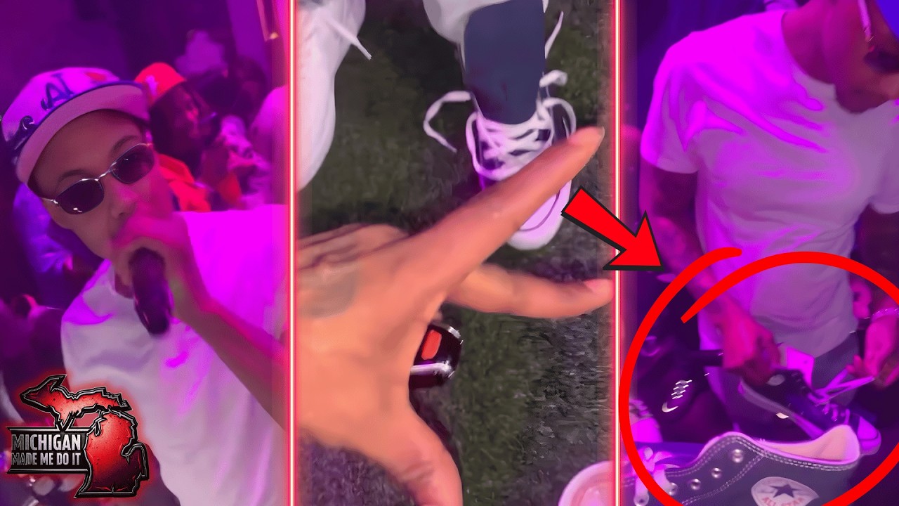Rolling 60s Crips Surround Skilla Baby & Bless Him With Chucks -- Claim Him As Honorary Crip