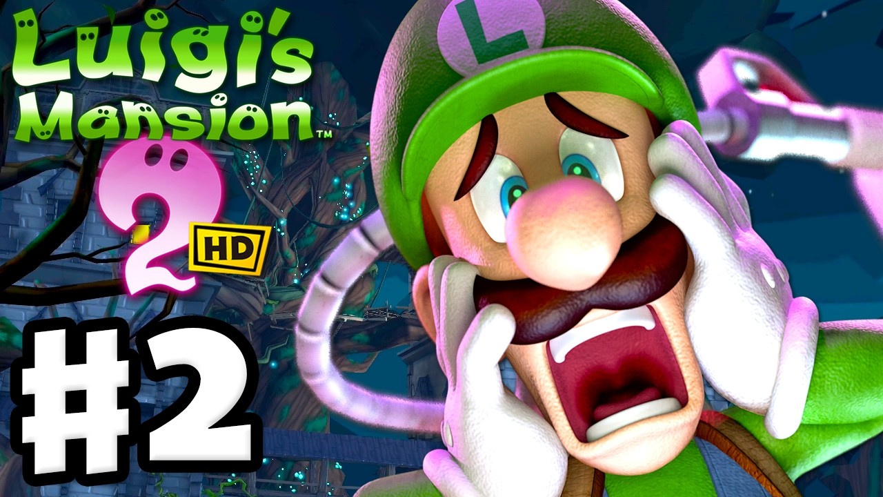 Haunted Towers! - Luigi's Mansion 2 HD - Full Game Walkthrough Part 2