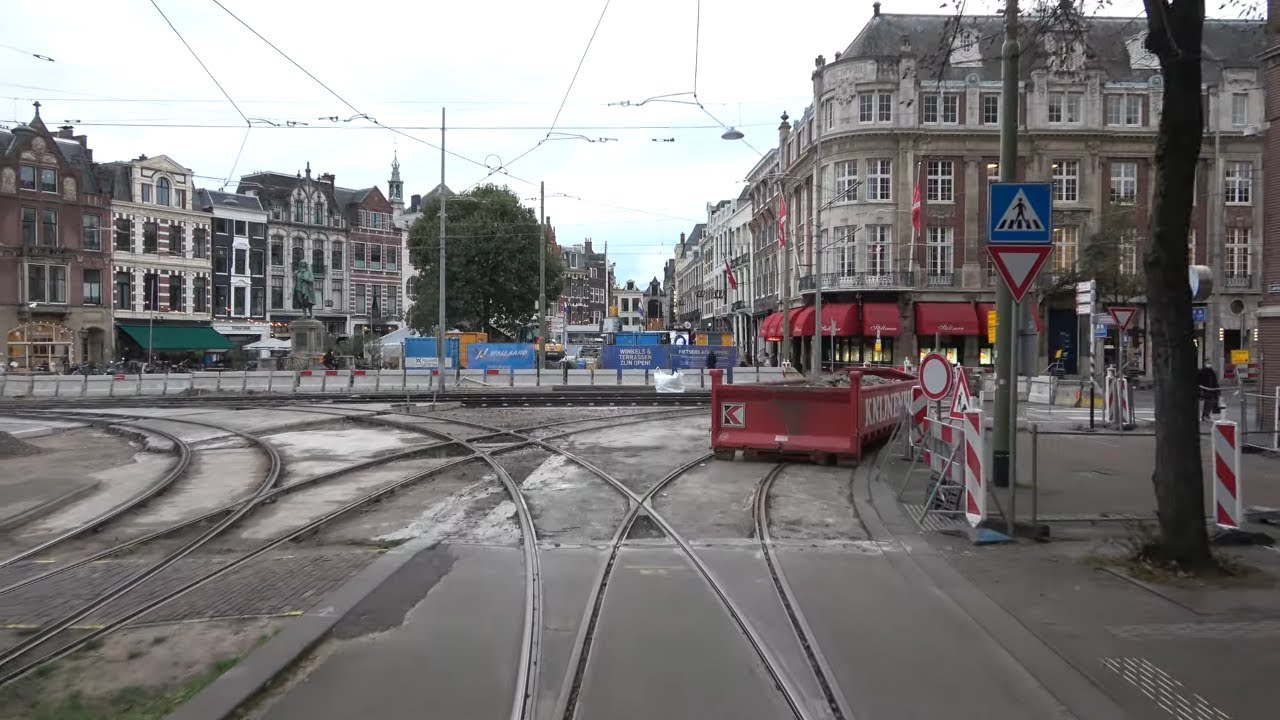 HTM tramlijn 16 Wateringen Dorpskade - Den Haag Statenkwartier | GTL8 3114 | 2020
